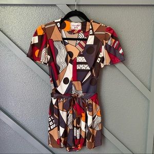 Vintage Art Deco romper